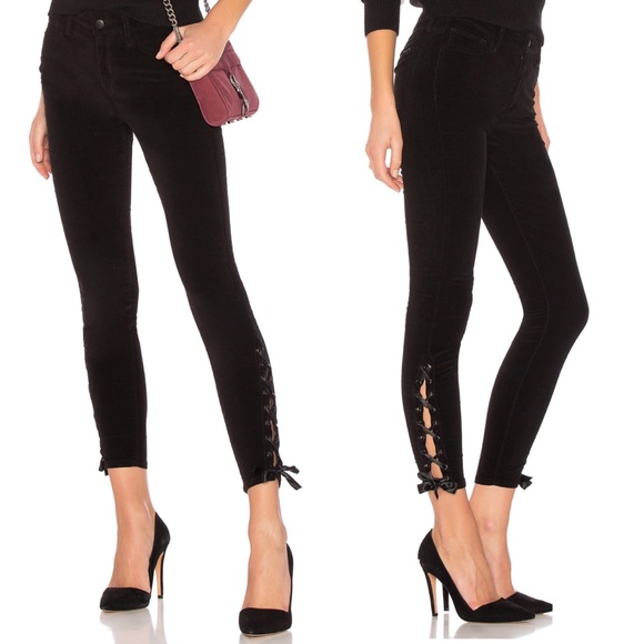 Joe's Jeans Denim - JOE’S JEANS The Icon Ankle Mid-Rise Velvet Pants
